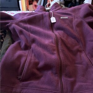 Columbia Rich Purple Fleece Outerwear